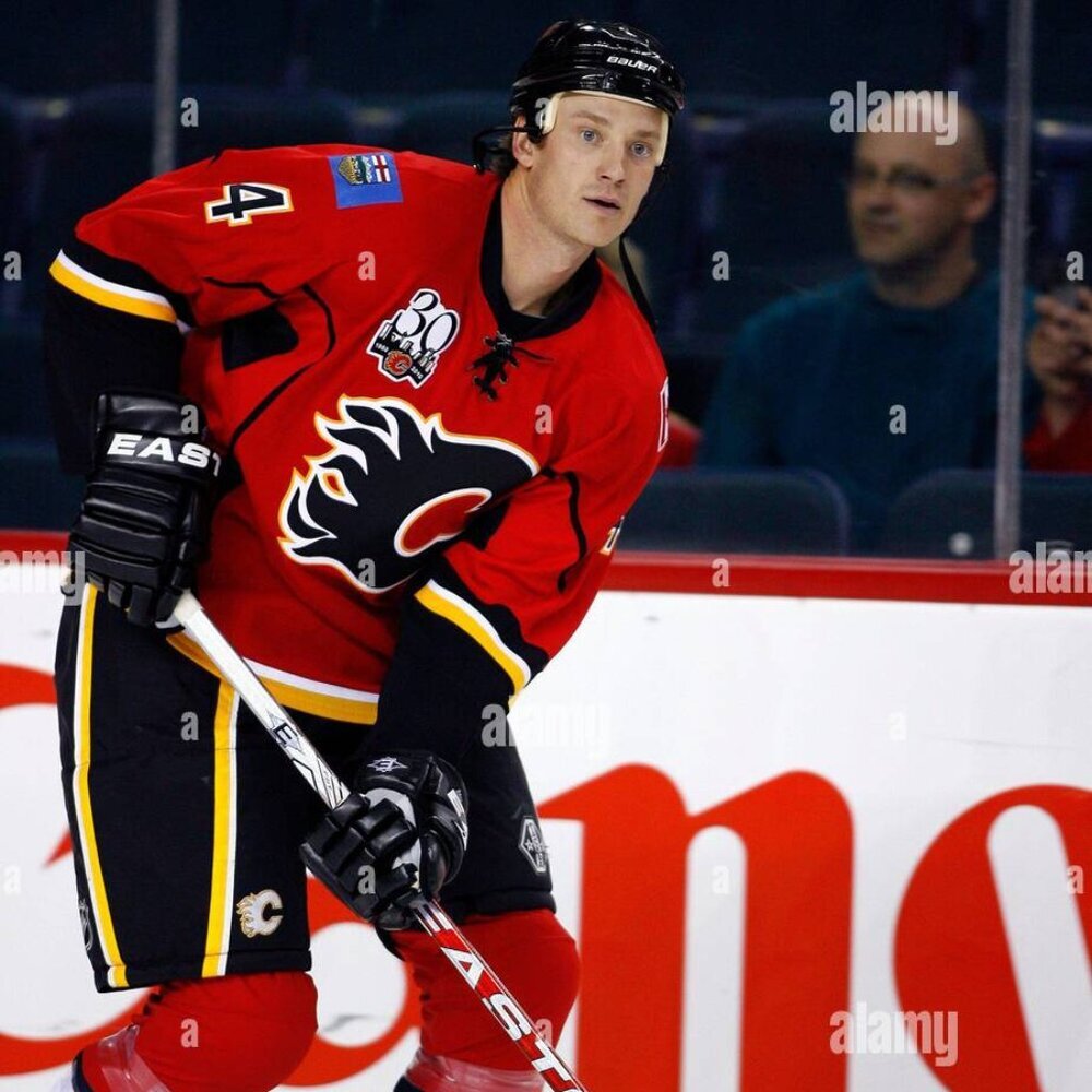 CALGARY FLAMES NHL "BOUWMEESTER" JERSEY